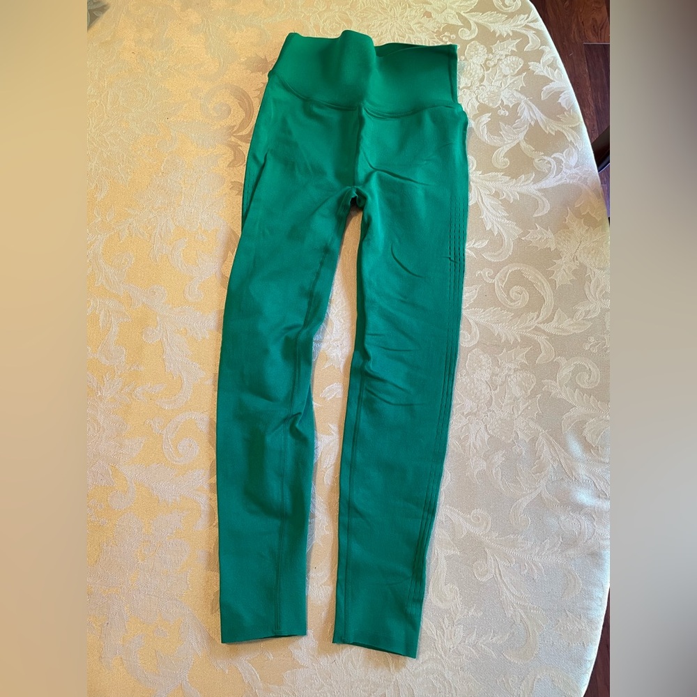 Fabletics sculptknit green leggings
